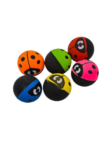 PIŁKA  KAUCZUKOWA "BIEDRONKA"