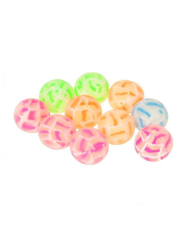 PIŁKI KAUCZUKOWE "MIX - 5"- 10 szt.