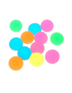 PIŁECZKI KAUCZUKOWE "NEON" - 12 szt.