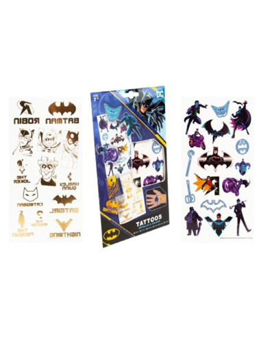 TATUAŻE WODNE "ZESTAW BATMAN"
