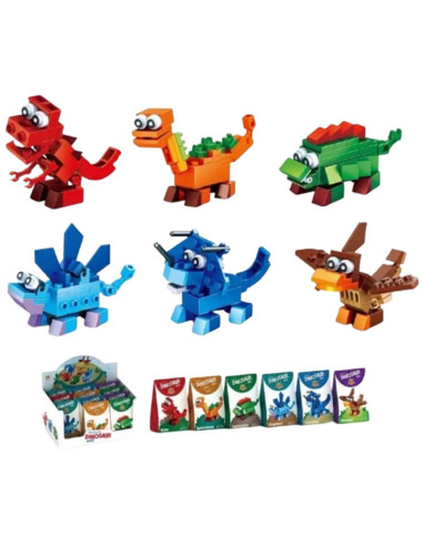 KLOCKI "DINOSAUR"
