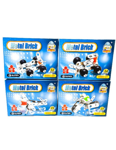 KLOCKI KREATYWNE "DIY - METALOWE - 1"