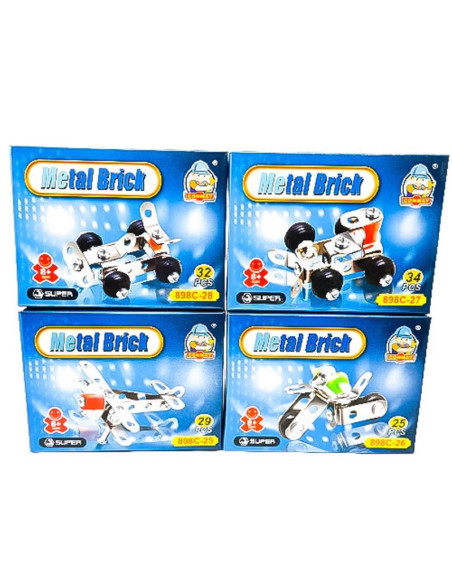 KLOCKI KREATYWNE "DIY - METALOWE - 1"