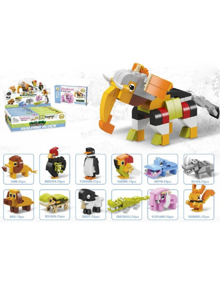 KLOCKI  "ZWIERZĄTKA"