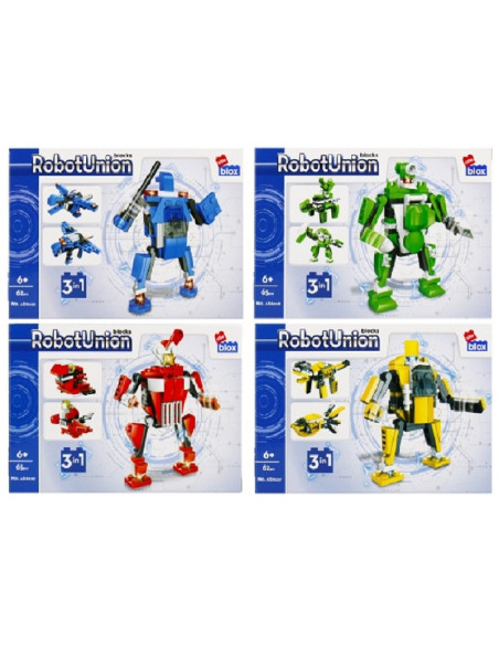 KLOCKI "ROBOTY"  (SERIA 2)