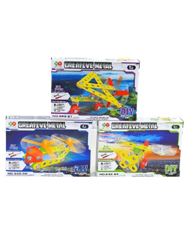 KLOCKI METALOWE "KREATYWNE - 5"