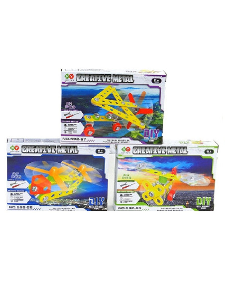 KLOCKI METALOWE "KREATYWNE - 5"