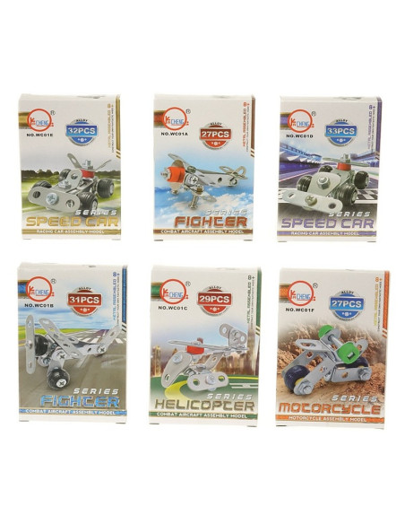 KLOCKI METALOWE "KREATYWNE - 6"