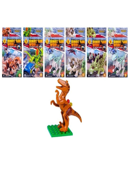KLOCKI "DINOSAURUS - MIX"