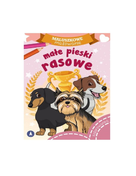 KOLOROWANKA  "M-M MAŁE PIESKI RASOWE"