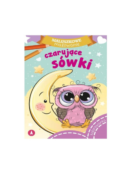 KOLOROWANKA  "M-M CZARUJĄCE SÓWKI"