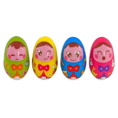 PIŁKA PIANKOWA "JAJKO - MATRIOSZKA"