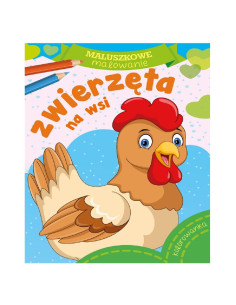 KOLOROWANKA  "M-M ZWIERZĘTA NA WSI"