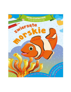 KOLOROWANKA  "M-M ZWIERZĘTA MORSKIE"