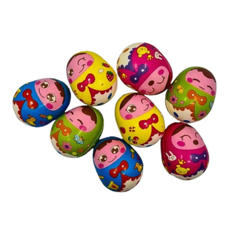 PIŁKA PIANKOWA "JAJKO - MATRIOSZKA"