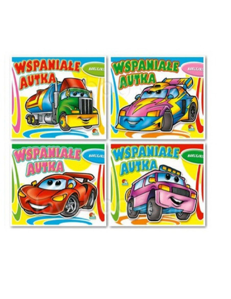 KOLOROWANKA  "WSPANIAŁE AUTKA"