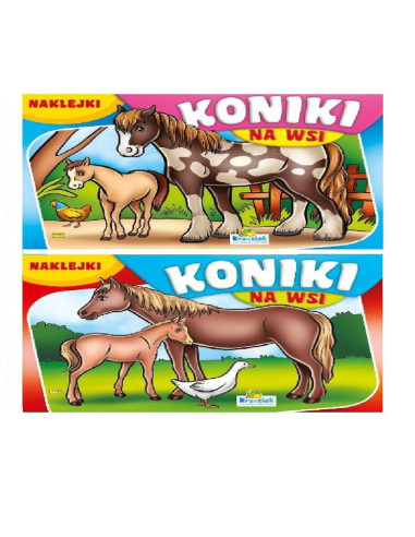 KOLOROWANKA "KONIKI NA WSI"