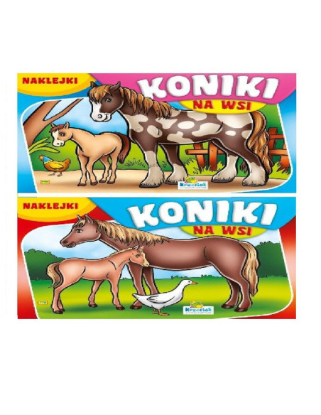 KOLOROWANKA "KONIKI NA WSI"
